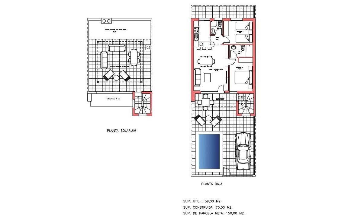 Obra nueva - Town House - Fuente Álamo - La Pinilla