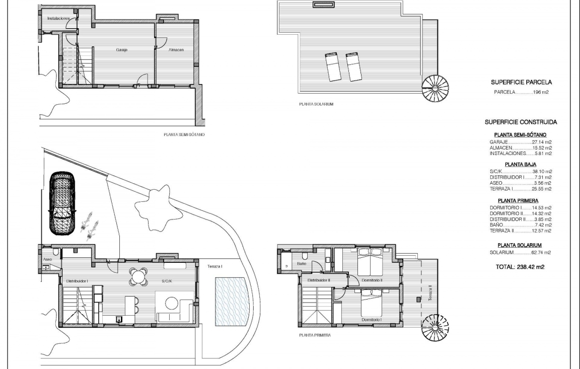 Obra nueva - Villa - Algorfa - La Finca Golf