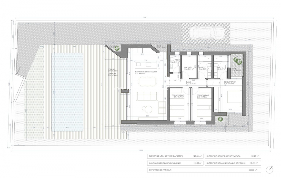 Obra nueva - Villa - Aspe - Centro