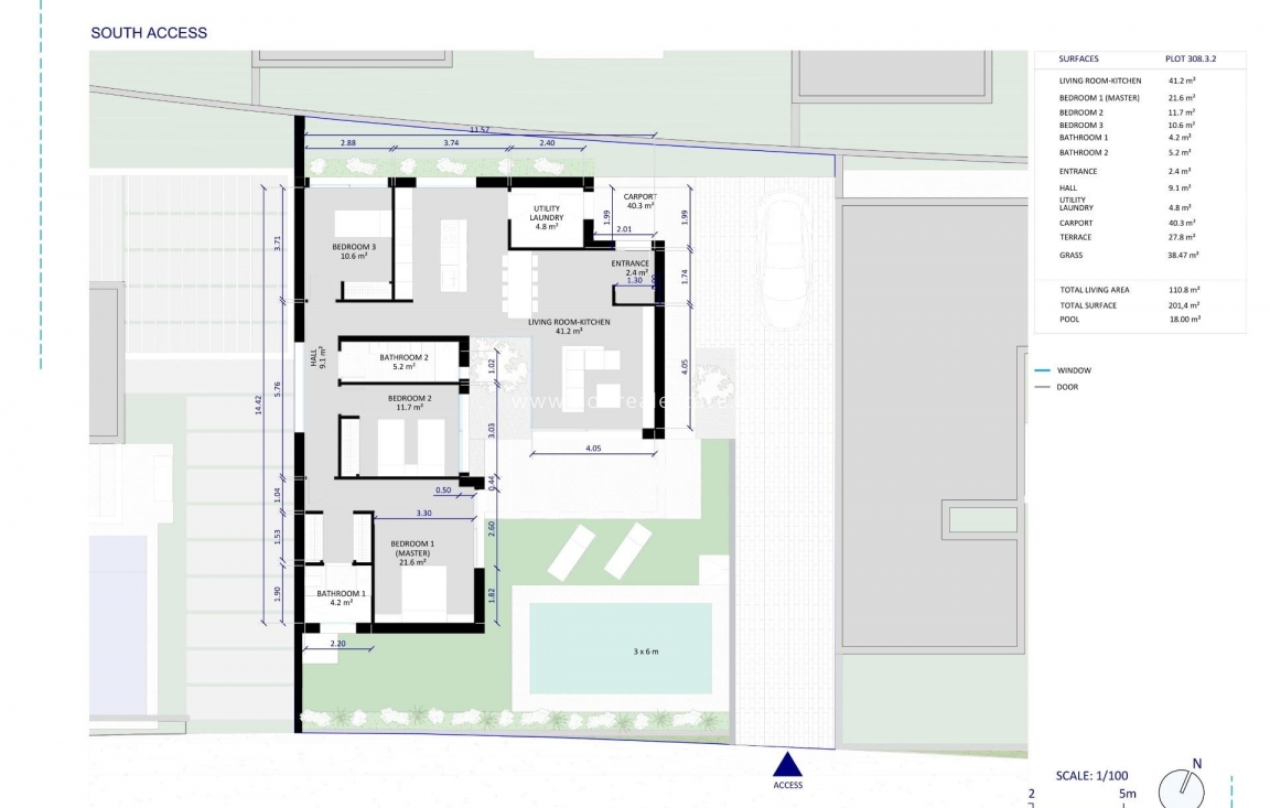 Obra nueva - Villa - Banos y Mendigo - Altaona Golf And Country Village