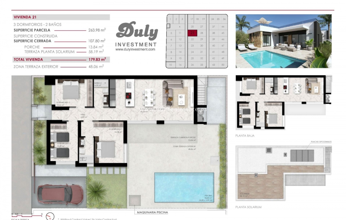 Obra nueva - Villa - Ciudad Quesada - Lo Marabú