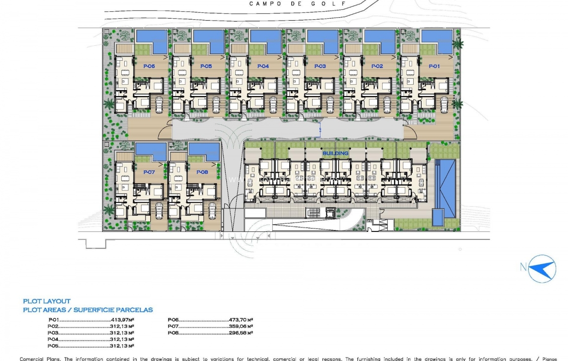 Obra nueva - Villa - Los Alcazares - Serena Golf