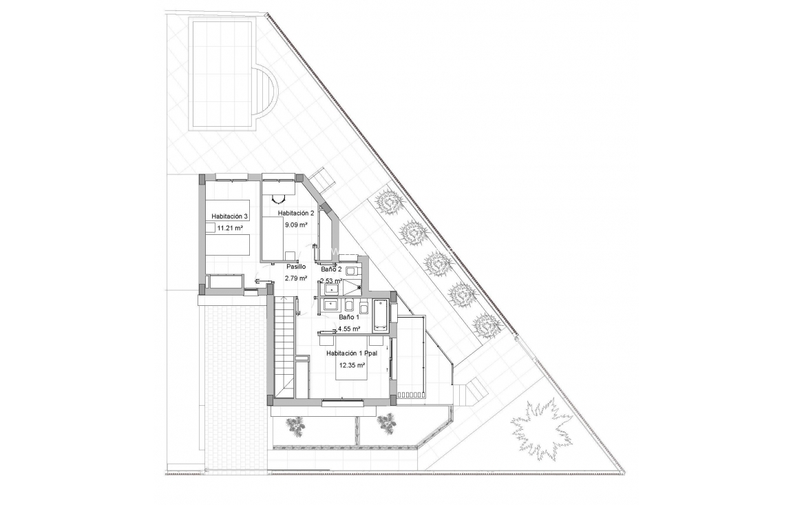 Obra nueva - Villa - Los Alcazares - Torre del Rame