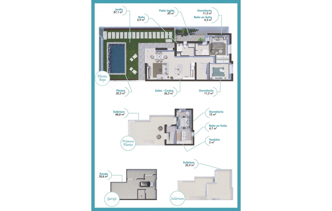 Obra nueva - Villa - Los Alcazares - Torre del Rame