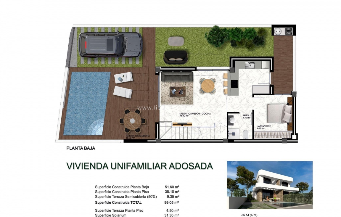 Obra nueva - Villa - Los Montesinos - La Herrada