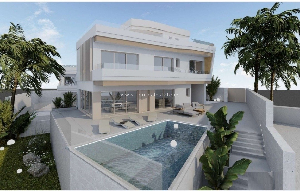 Obra nueva - Villa - Orihuela Costa - Aguamarina