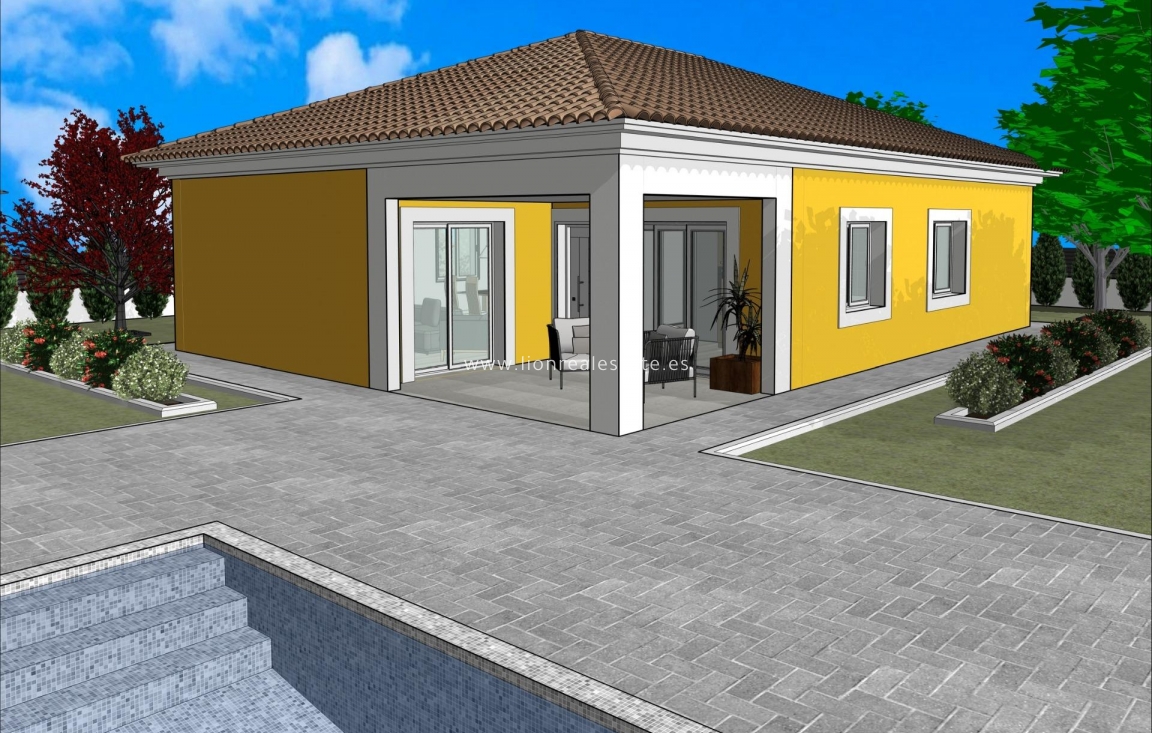 Obra nueva - Villa - Pinoso - Lel