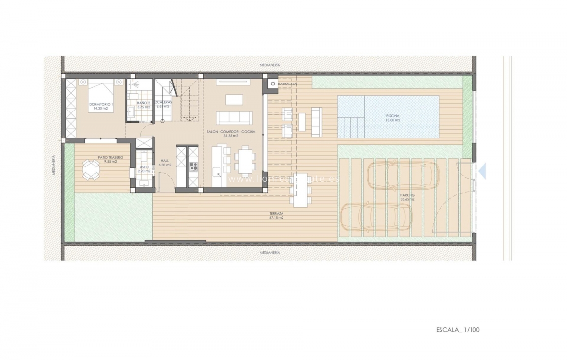 Obra nueva - Villa - San Juan de los Terreros - Las Mimosas