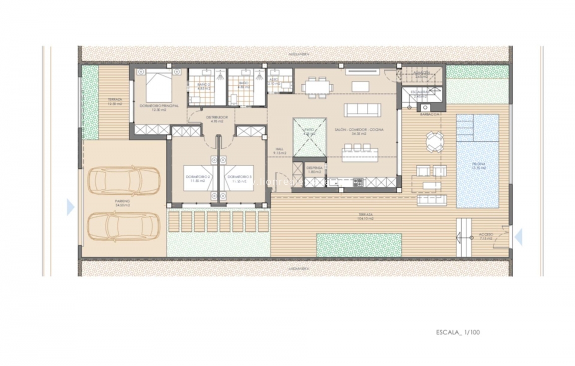 Obra nueva - Villa - San Juan de los Terreros - Las Mimosas