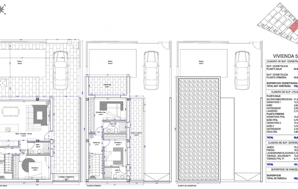 Obra nueva - Villa - San Pedro del Pinatar - Los Antolinos