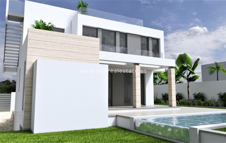 Obra nueva - Villa - Torrevieja - Aguas Nuevas