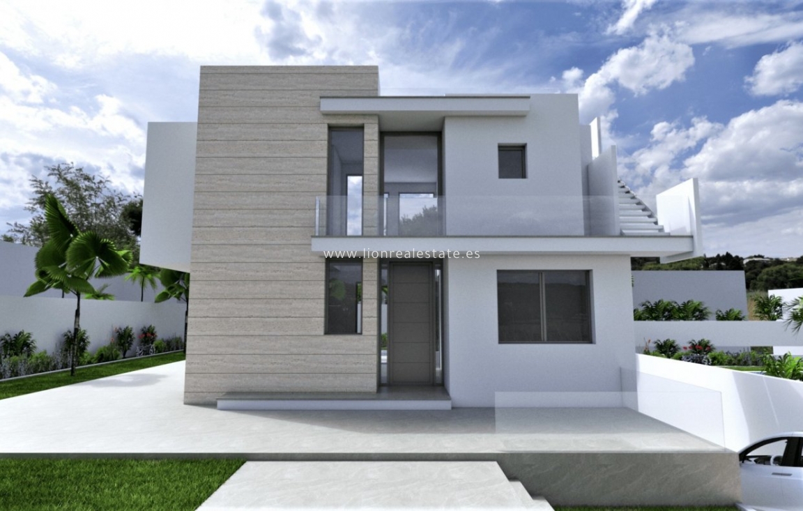 Obra nueva - Villa - Torrevieja - Aguas Nuevas