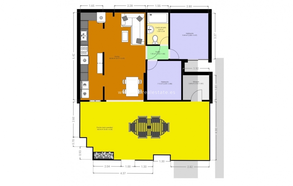 Odsprzedaż - Bungalow - Orihuela Costa - Cabo Roig