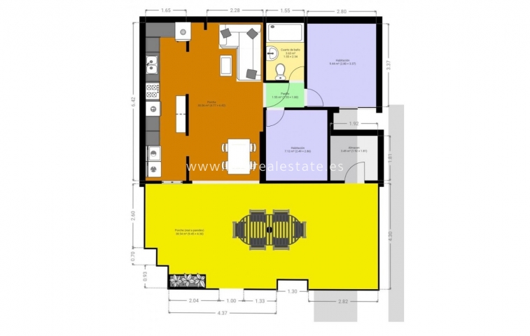 Odsprzedaż - Bungalow - Orihuela Costa - Cabo Roig