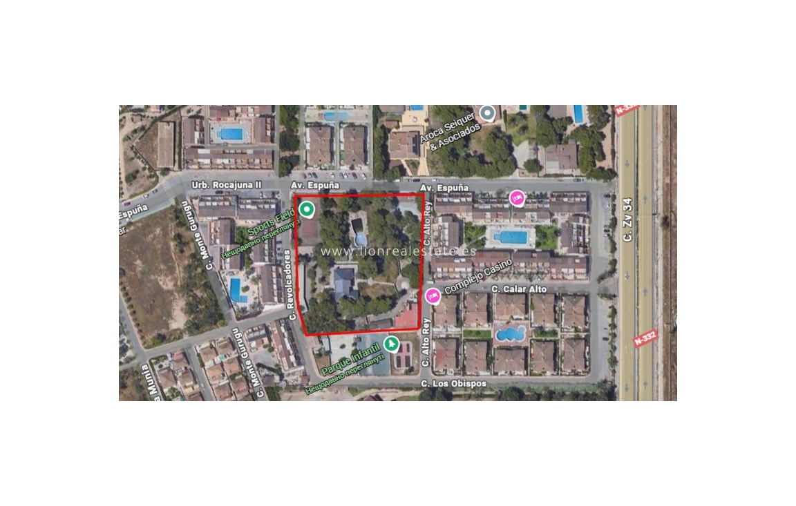 Odsprzedaż - Działka / Grunt - Orihuela Costa - Los Altos