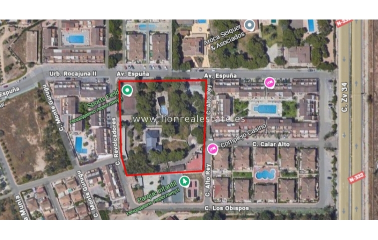 Odsprzedaż - Działka / Grunt - Orihuela Costa - Los Altos