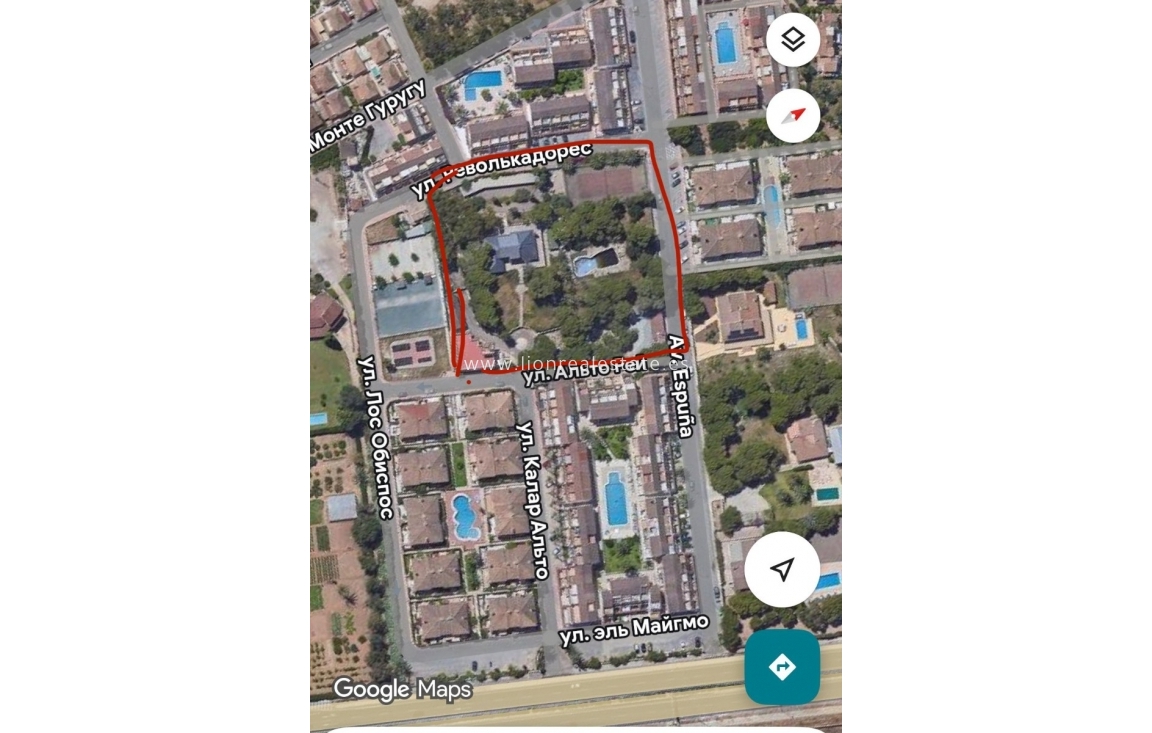 Odsprzedaż - Działka / Grunt - Orihuela Costa - Los Altos