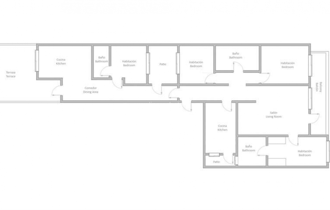 Перепродажа - Квартира / квартира - Torrevieja - Centro