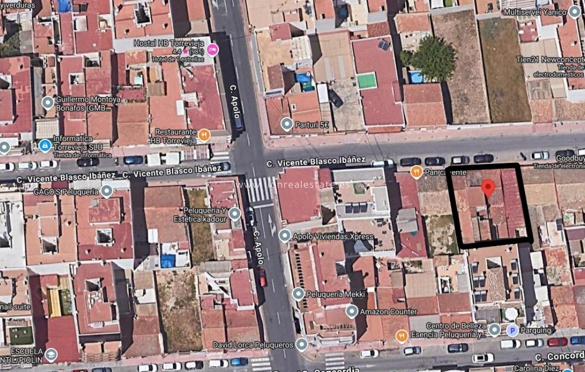 Перепродажа - Urban building plot - Torrevieja - Centro