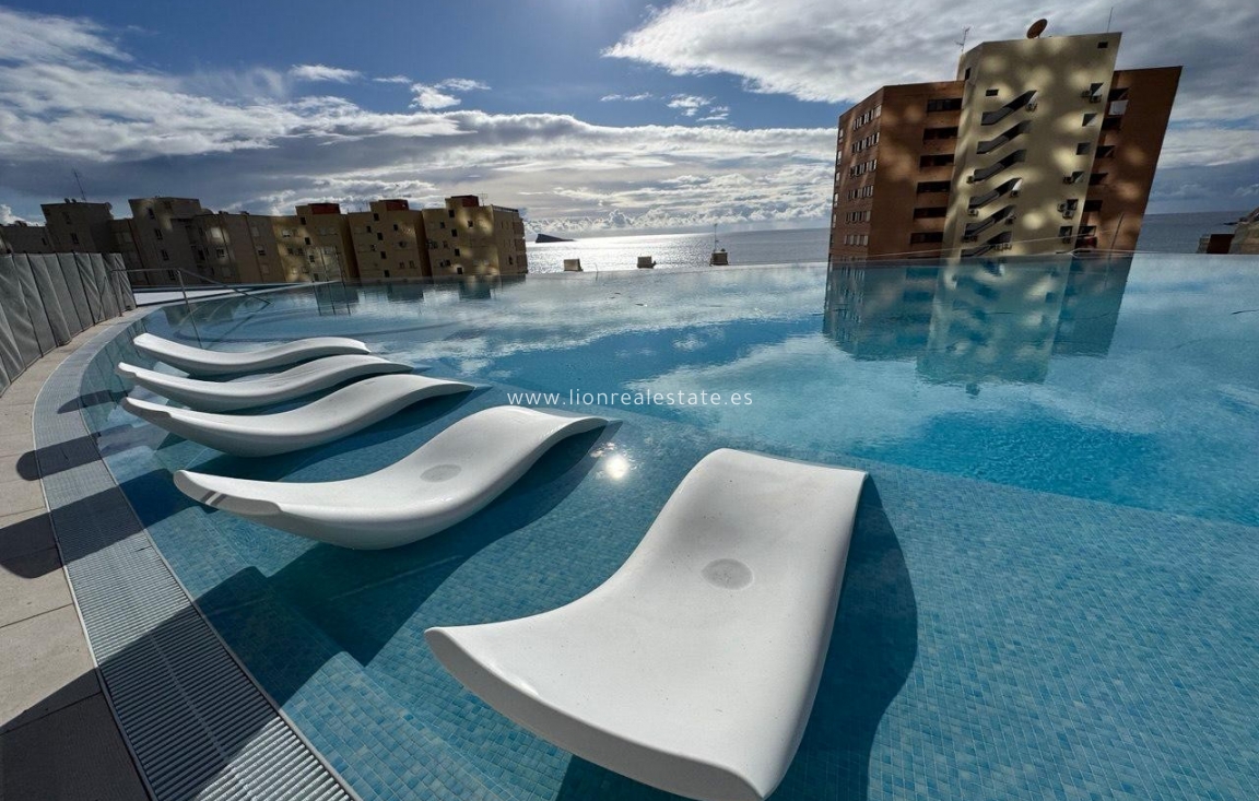 Wynajem długoterminowy - Mieszkanie w bloku - Benidorm - Playa Poniente